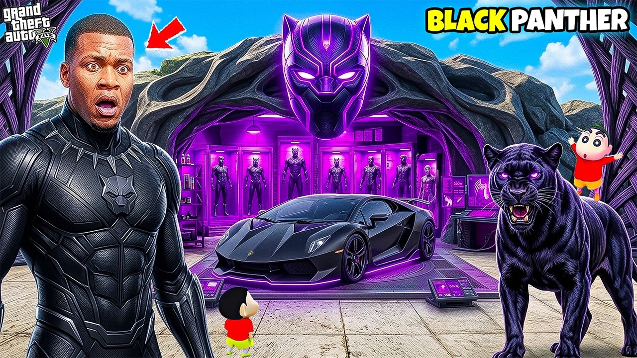 Gta5 Telugu | Franklin House is the NEW BLACK PANTHER Base (Upgrade)