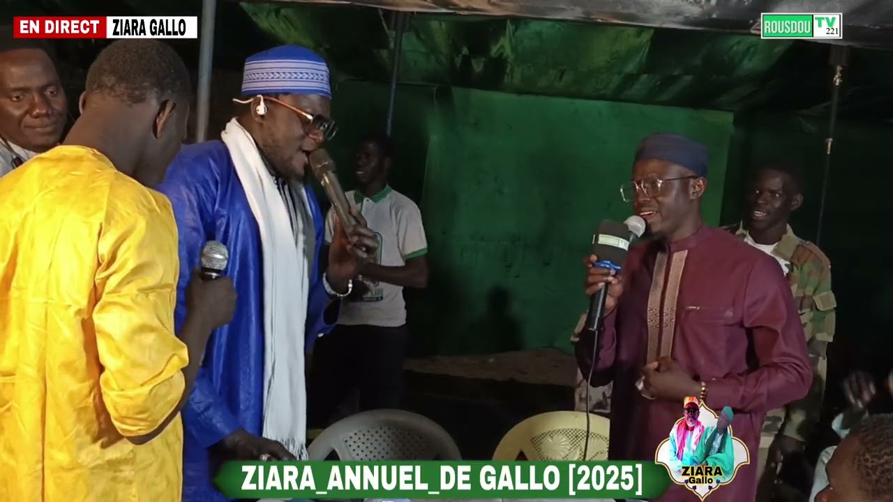 🔴 Ziara annuel de gallo édition avec charif bouye dianga you néakh sur la chaîne de rousdou tv 