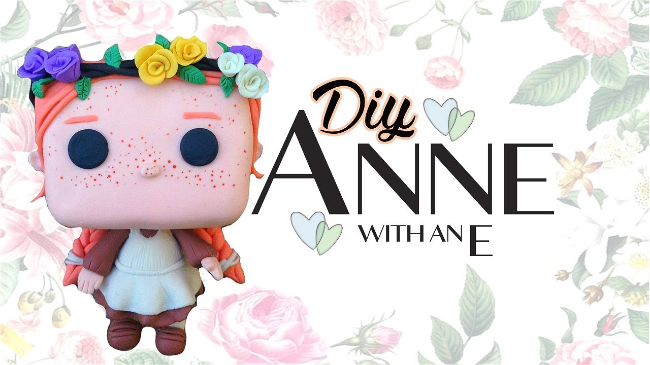 Diy funko pop Anne with an E I netflix
