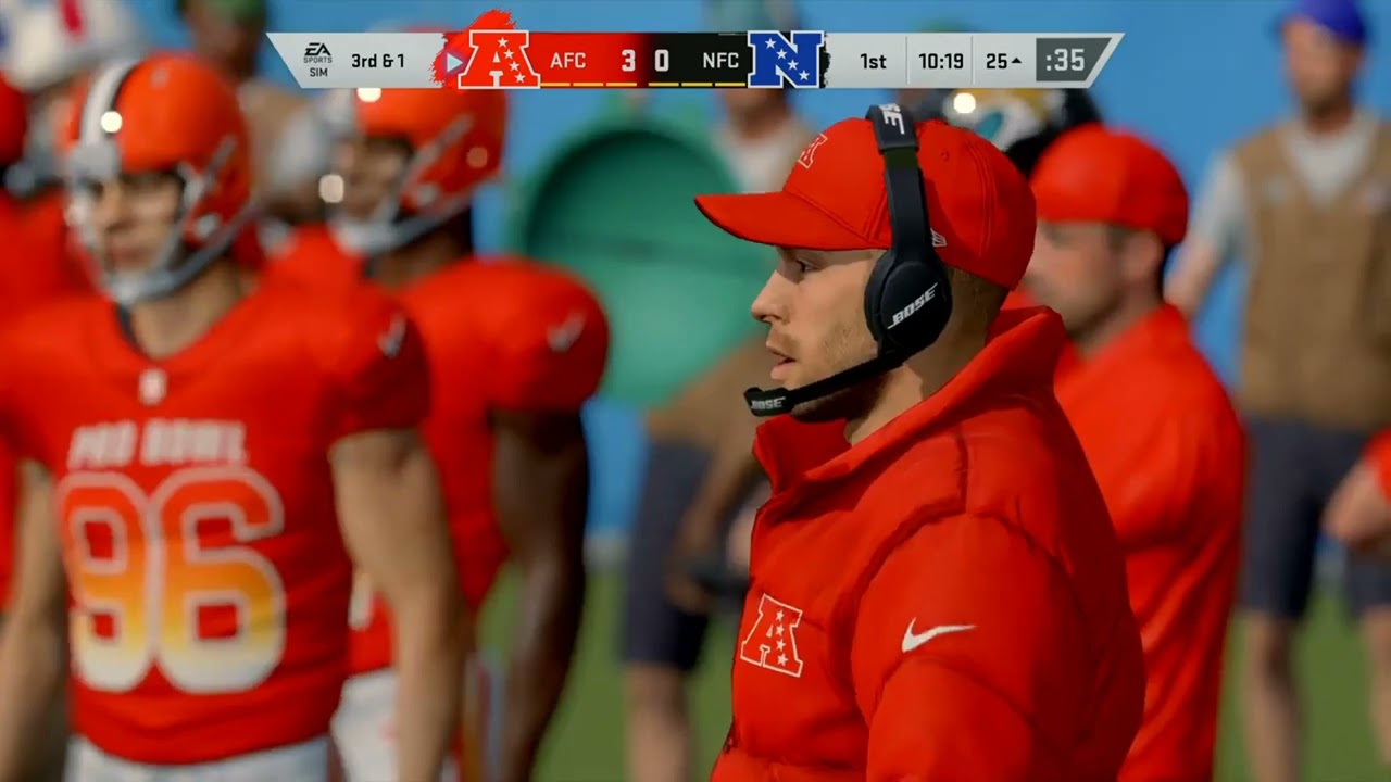 AFC vs NFC. Madden Franchise Mode game
