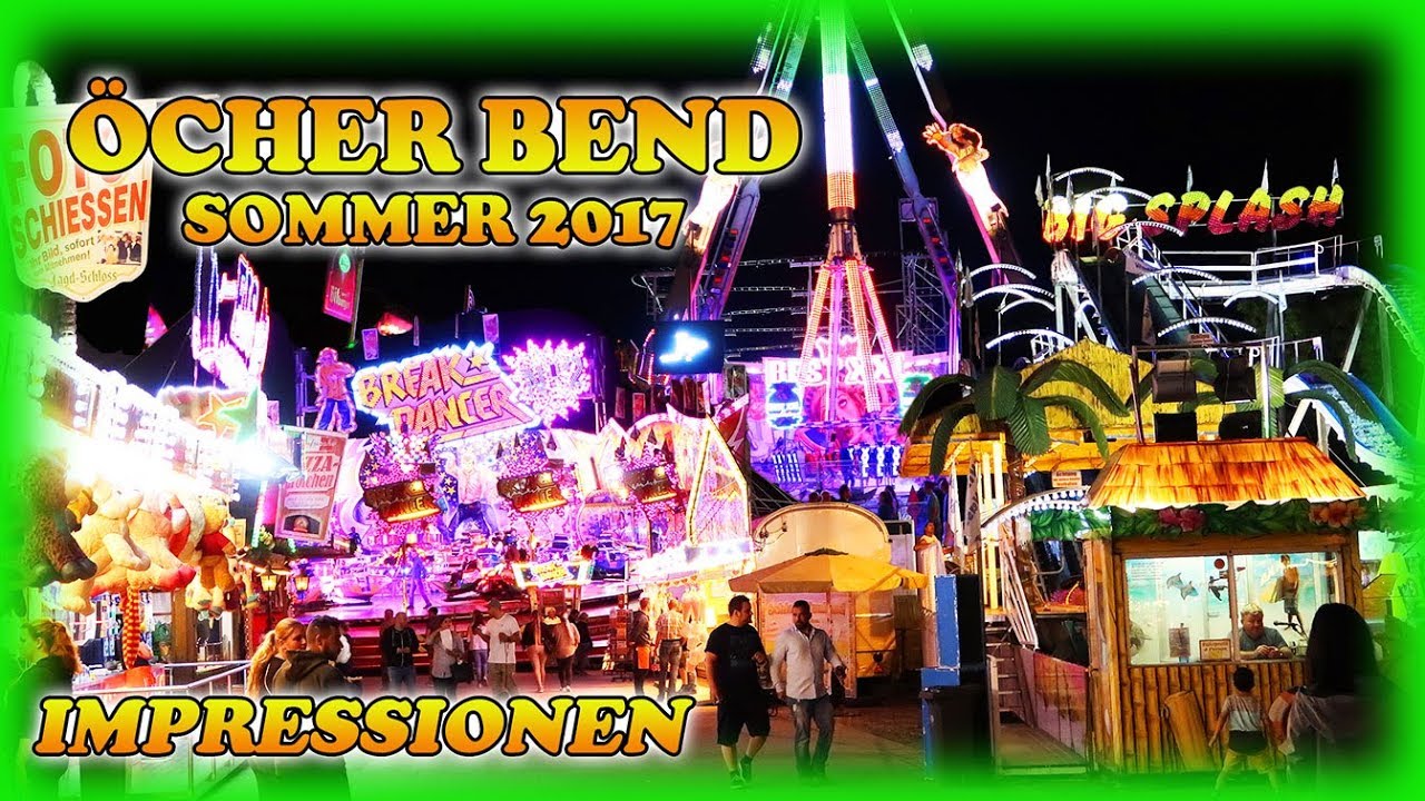 &Ouml;cher Bend Sommer 2017 - Alle Fahrgesch&auml;fte der Kirmes | Kirmes Impressionen