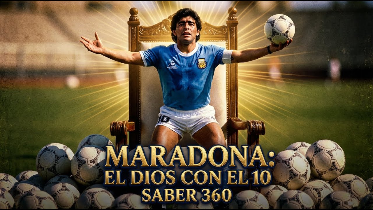 Maradona el dios con el 10