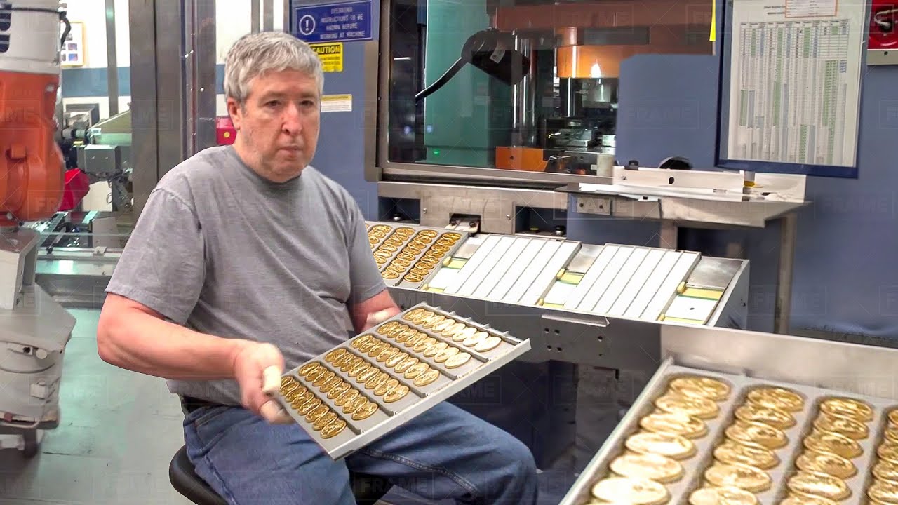 How they Produce Millions of Gold and Silver Coins in the US