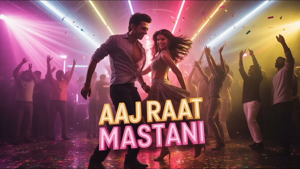 Aaj Raat Mastani🔥| party Hindi song | Trending Dance Mix | Hindi Dance Song |  Trending Dance 2026|