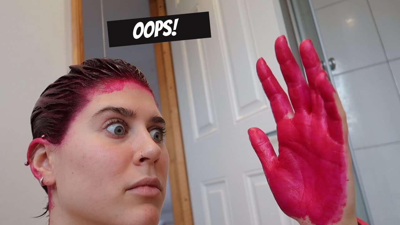 IMPULSIVELY DYING MY HAIR PINK TO AVOID REVISING FOR FINALS | Lucy Lynch