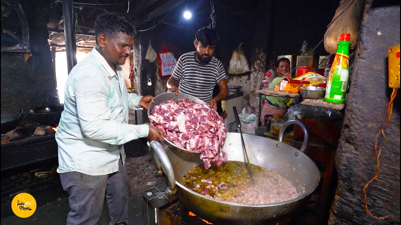 100 Kg Bulk Making of Protein Ghee Wala Mutton Rs 280/- Only l Jamshedpur Street Food
