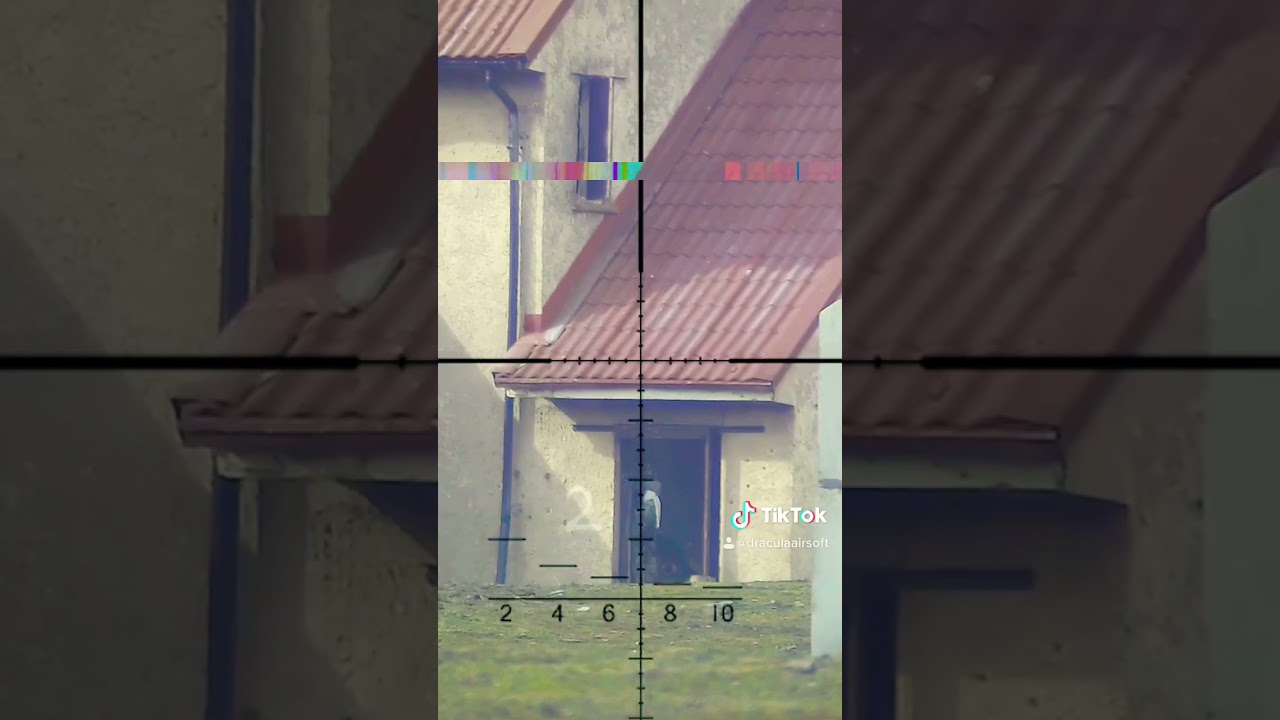 100 meter airsoft sniper shot