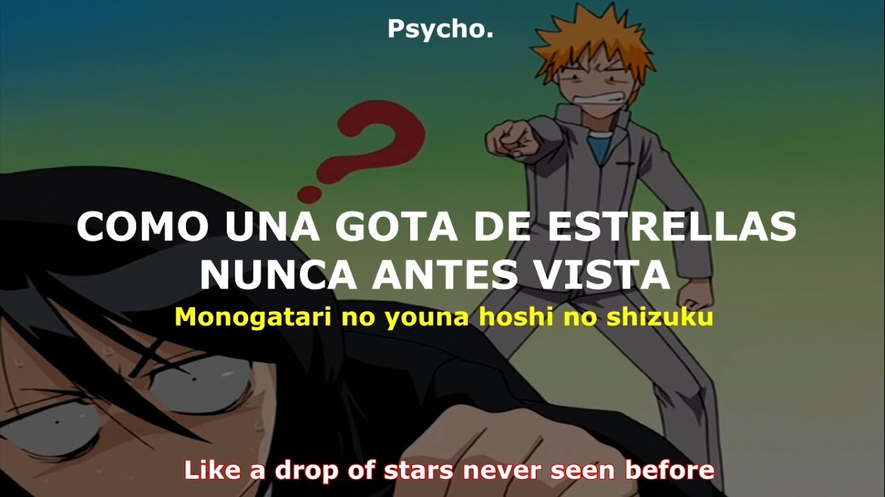 Bleach OP 1 Full || Lyrics Sub Español - Romaji『 AMV 』