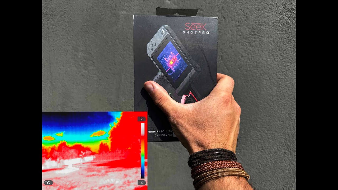 Kamera termowizyjna SEEK THERMAL ShotPRO - termowizja na budowę