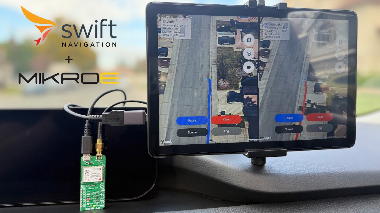 Easily Get Centimeter-Level Accuracy with MikroE&rsquo;s RTK Click and Swift&rsquo;s Skylark Corrections