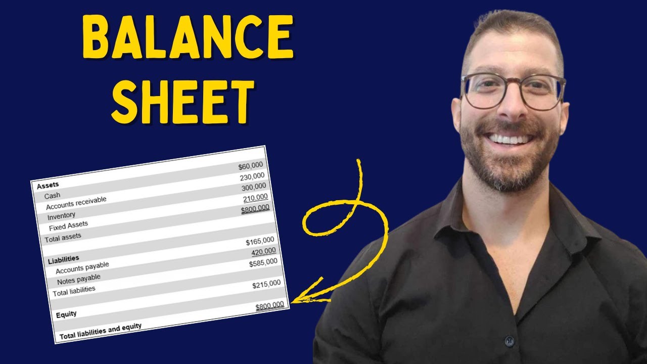 How to Read a Balance Sheet Like a Long Term Investor