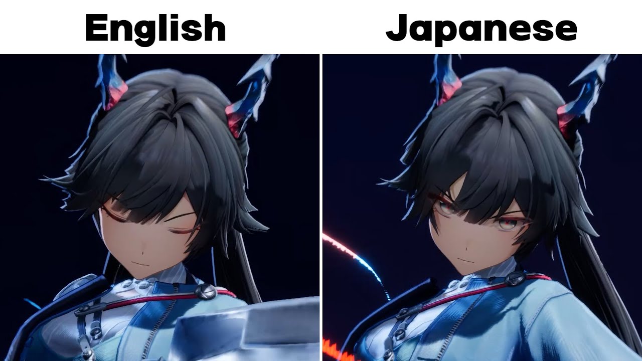 Chen Qianyu English vs Japanese voice | Arknights Endfield