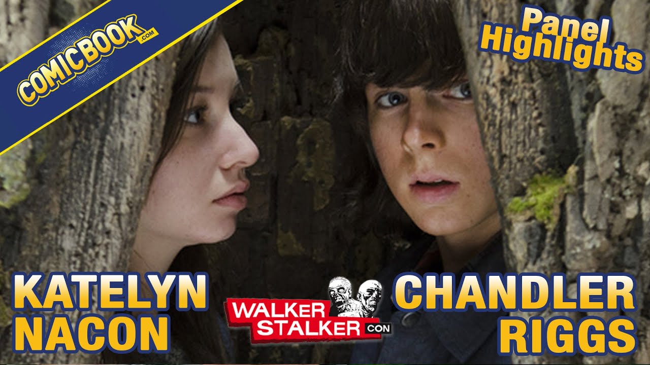 Chandler Riggs and Katelyn Nacon Walker Stalker Con Panel Highlights