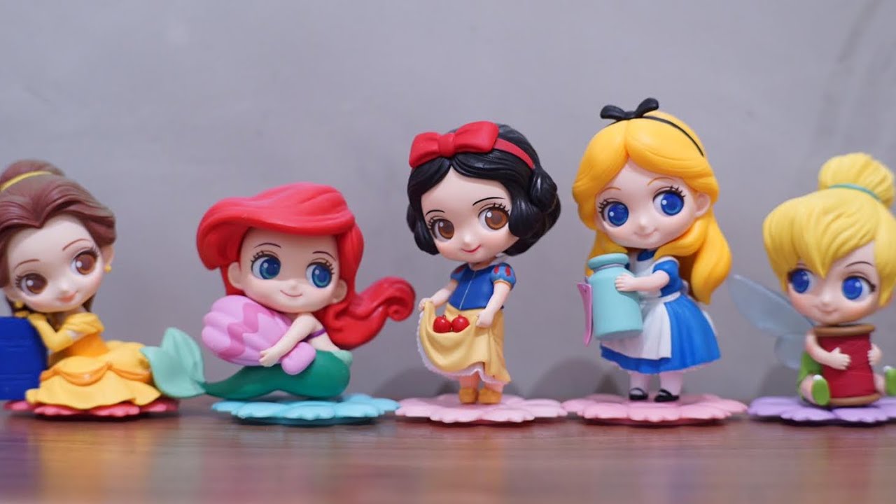 Unboxing Sweetiny - Disney Snow White, Belle, Ariel, Alice in wonderland, Tinker Bell
