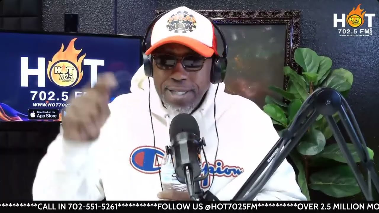 VEGAS UP NOW WITH BONAFIED100  LIVE ON HOT7025FM.COM! Ep.54