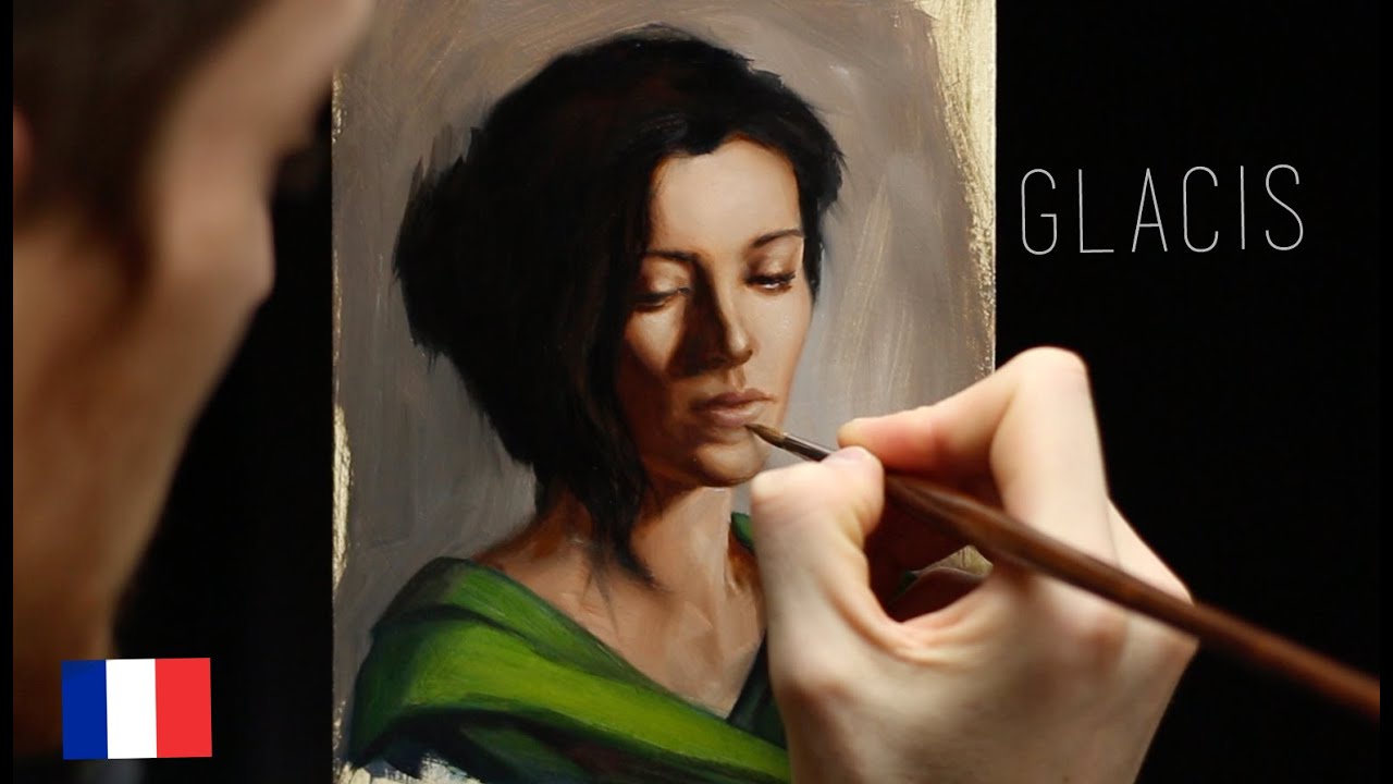 Techniques de peinture à l'huile : les Glacis -demonstration