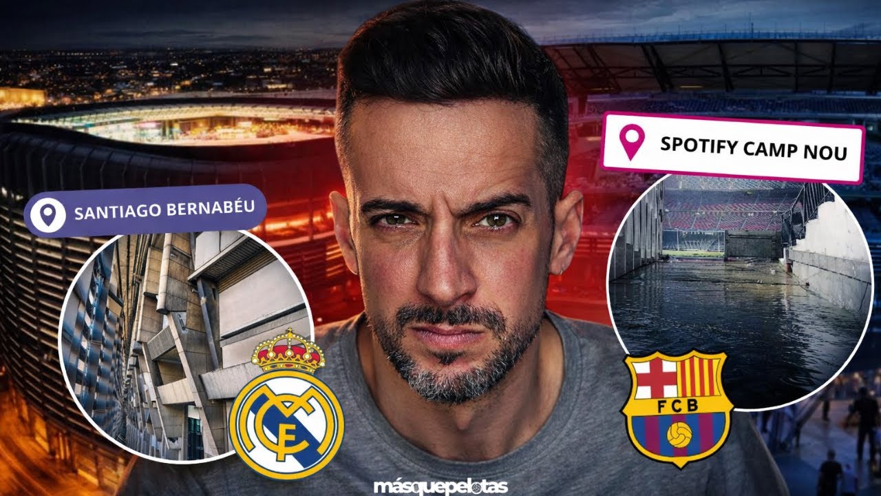 ¡INCREÍBLE! Así quedó el Camp Nou tras la inundación catastrófica