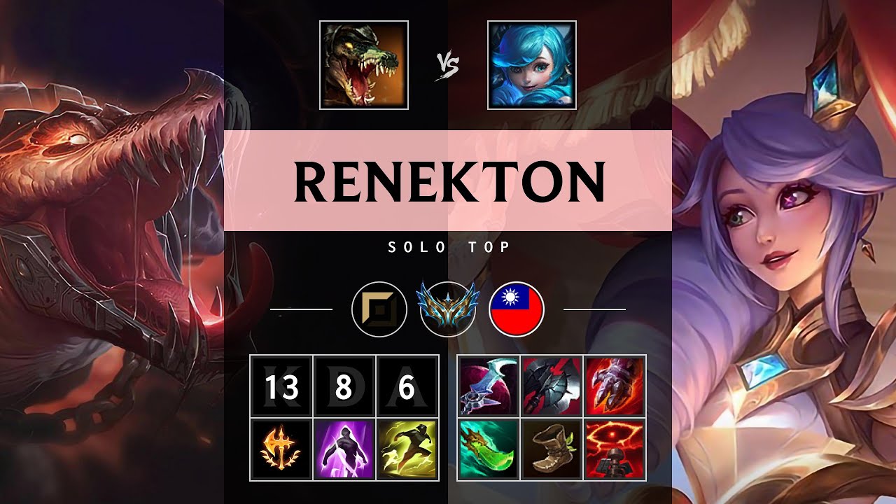 Renekton Top vs Gwen - TW Challenger Patch 25.19