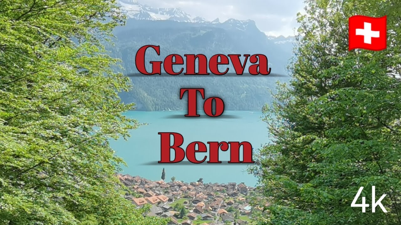 Geneva to bern | One of the most beautiful Swiss train journeys | MS Art