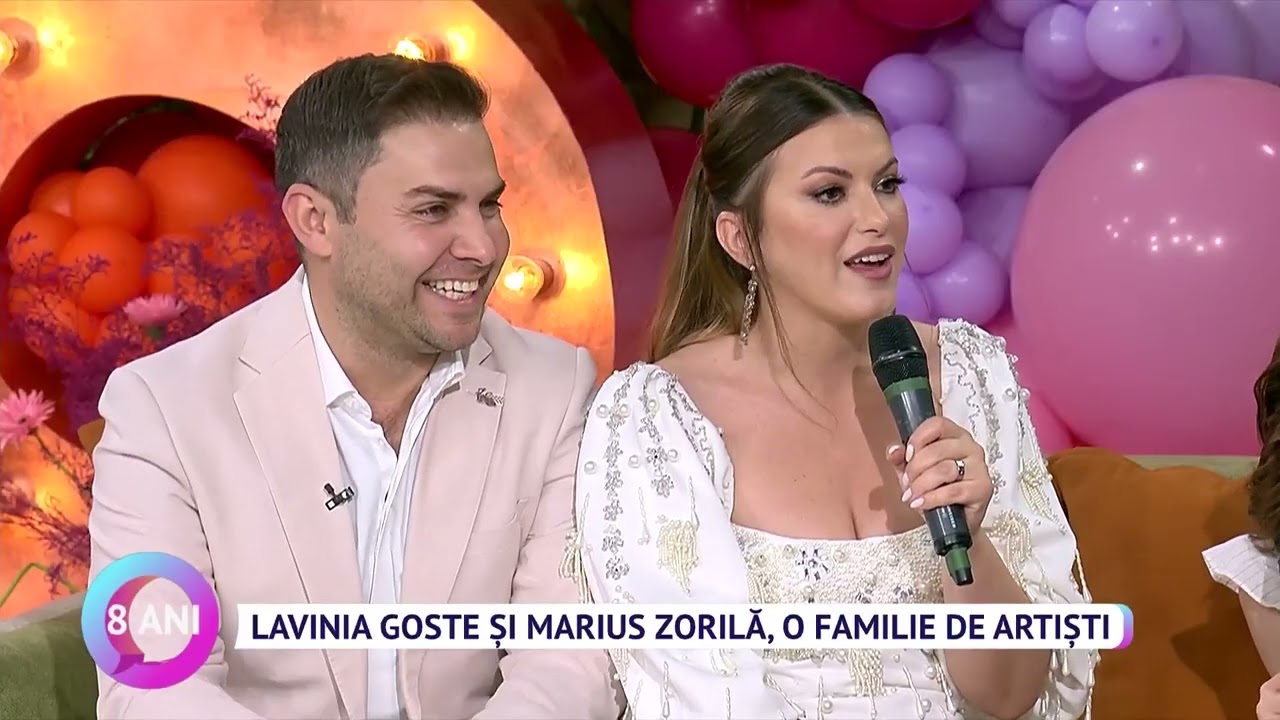 Lavinia Gostea și Marius Zorilă, o familie de artiști