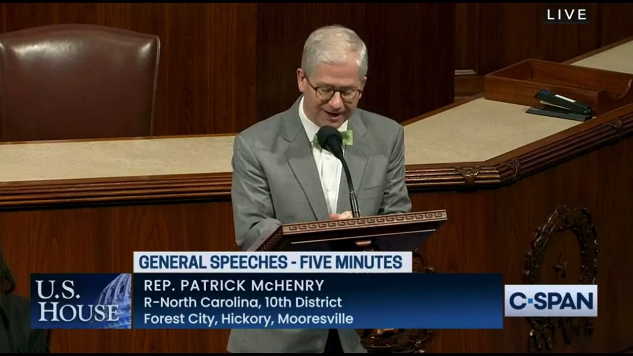 McHenry Recognizes Marshall Rauch's 100th Birthday on the House Floor