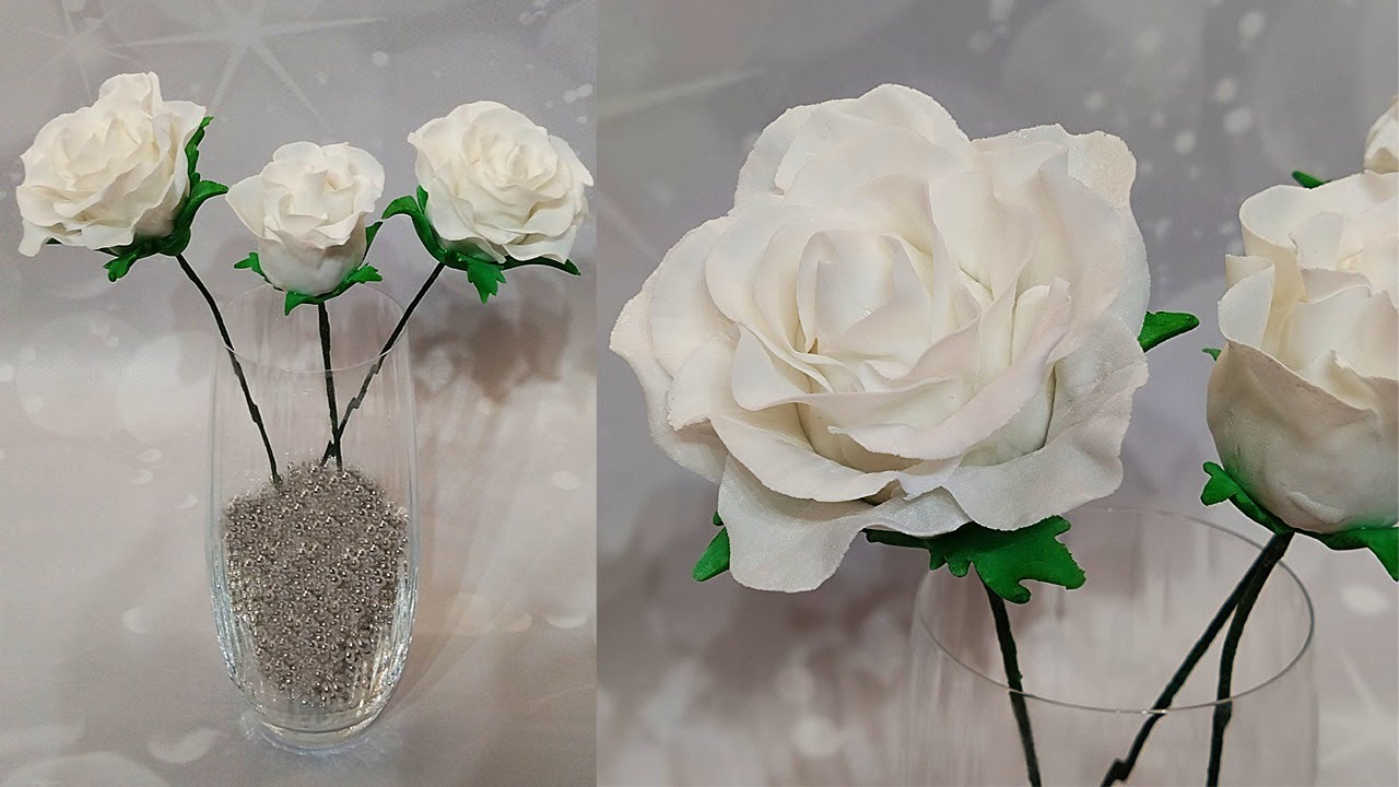 How To Make A Fondant Rose  -  Wedding Cake Tutorial Ideas