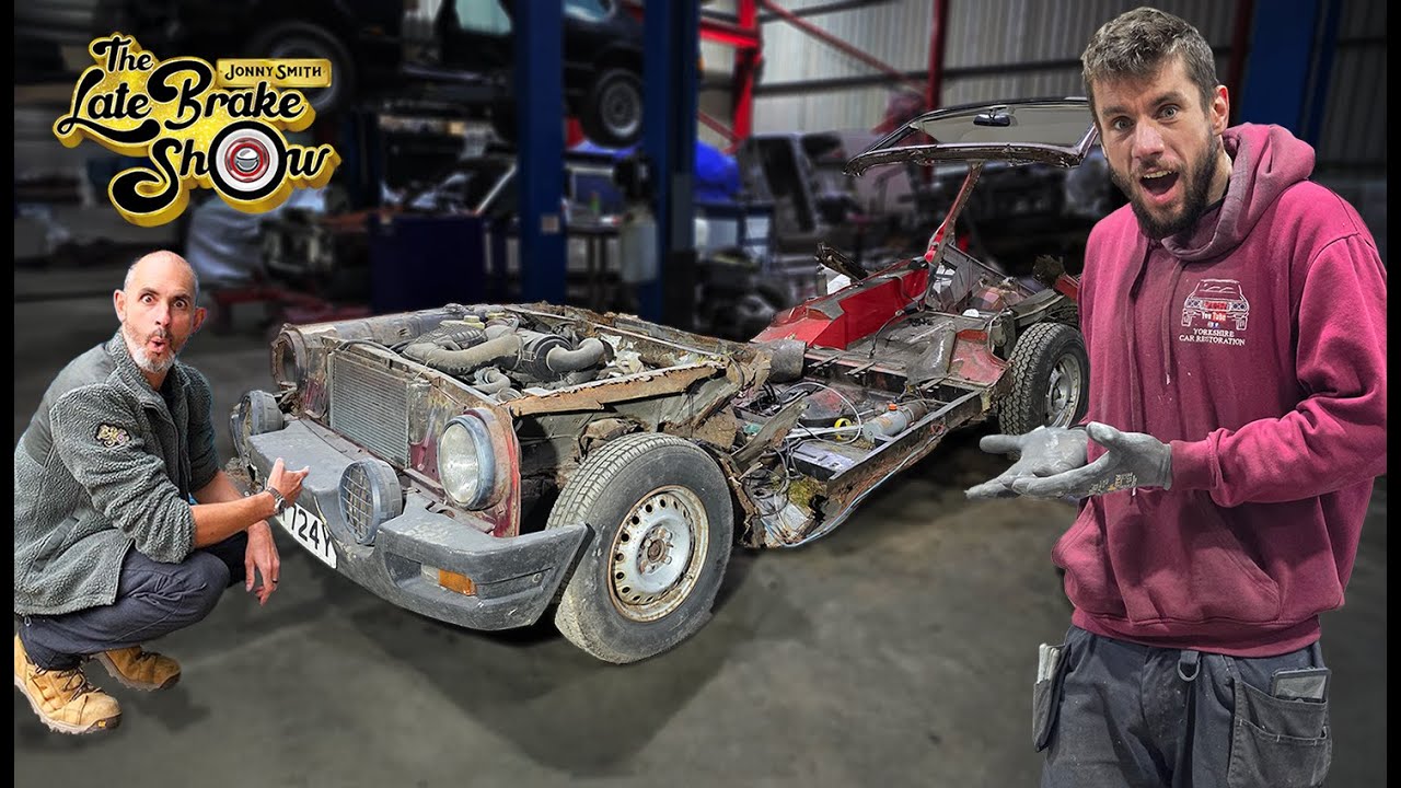 Замена кузова классического автомобиля на Talbot Matra Rancho из шоу Late Brake Show
