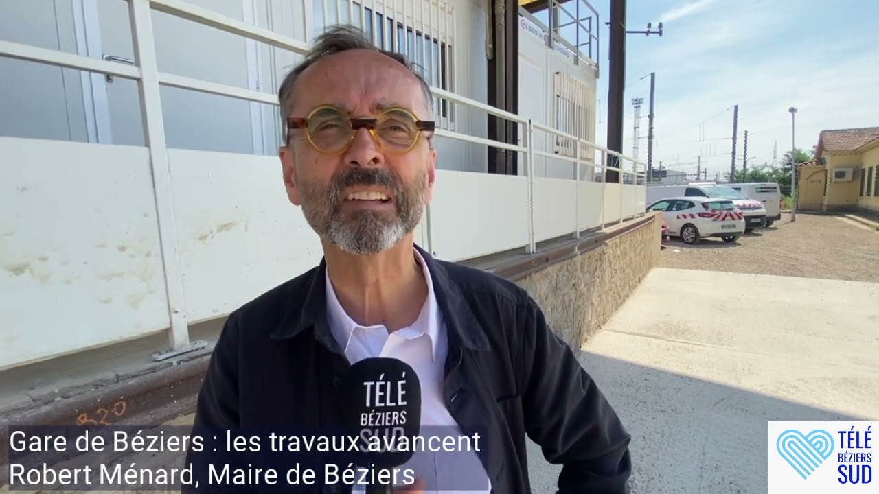 Gare de Béziers  : les travaux avancent