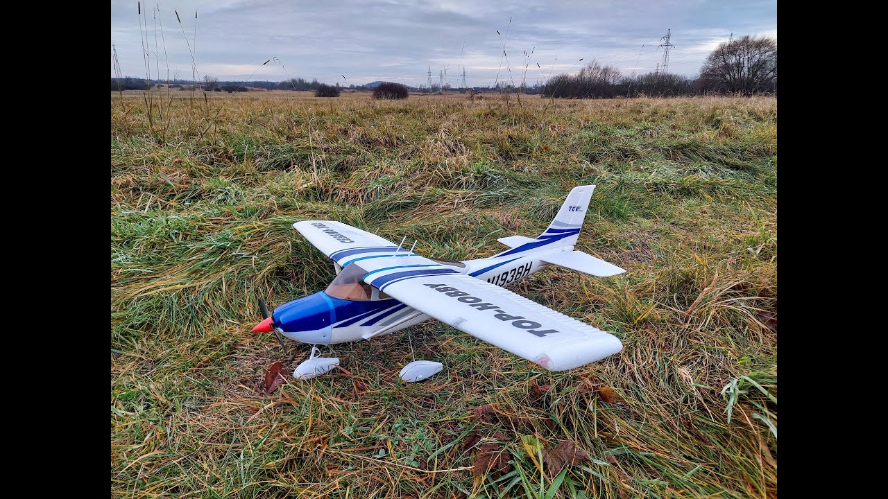 Cessna 182 - Top Hobby 3S  - first flights...and first failures / pierwsze loty [08-12-2025]