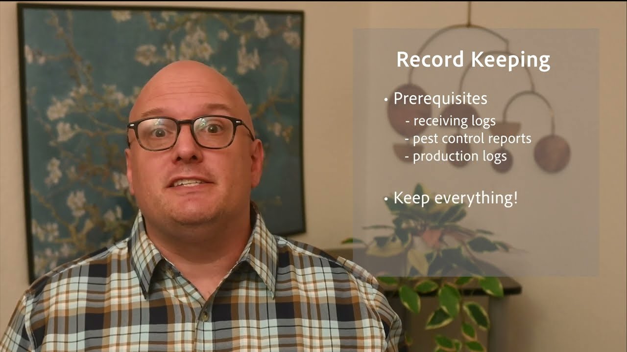 HACCP: Record Keeping and Verification