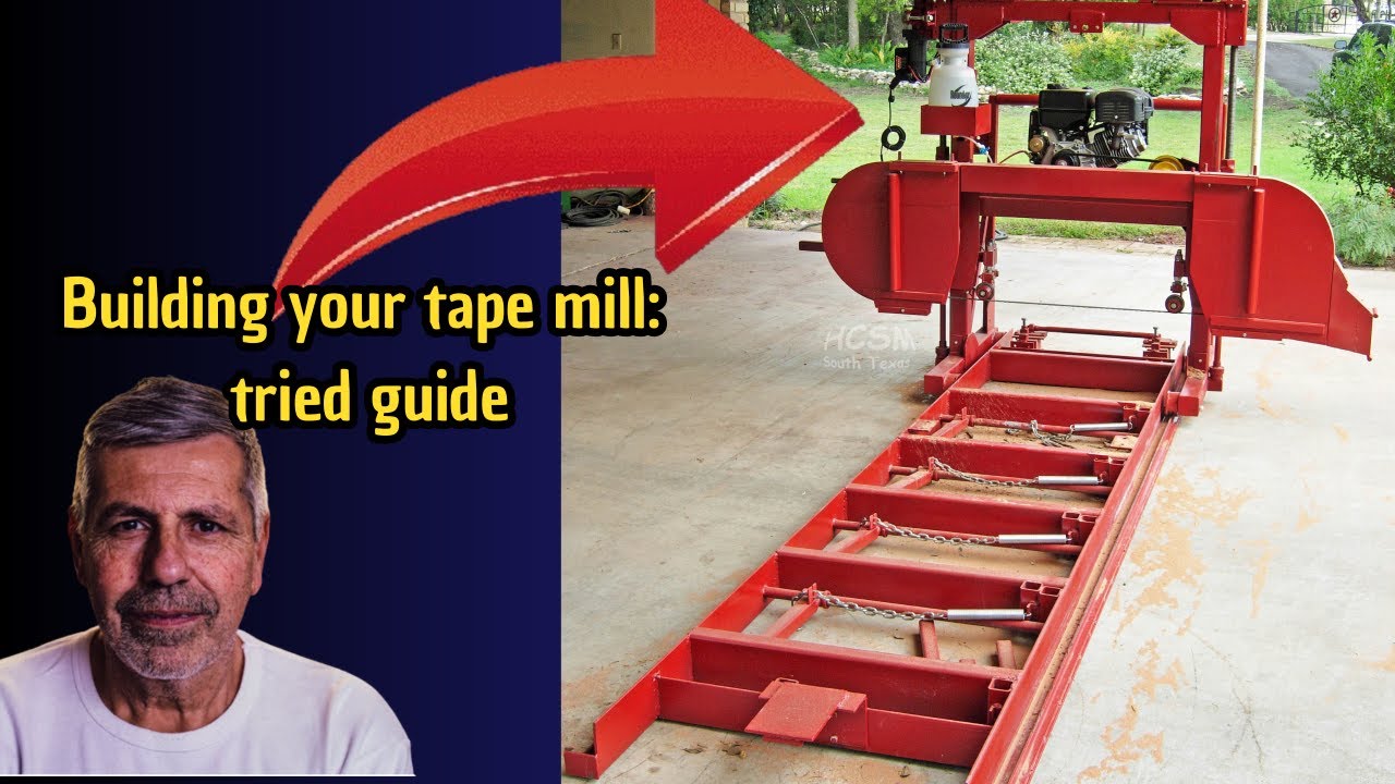 homemade Sawmill Like a Pro /A Step-by-Step Guide