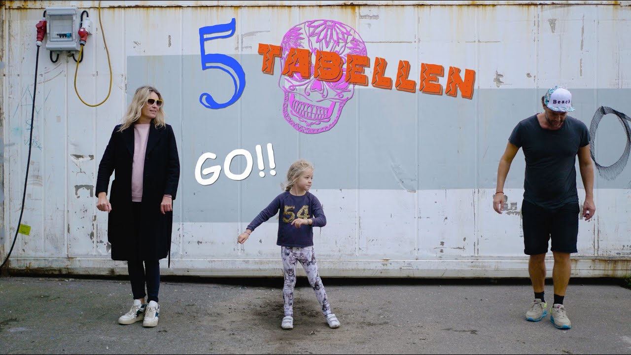 5 Tabellen|Sjov med Musmatik|Tabelsange, dans og klap
