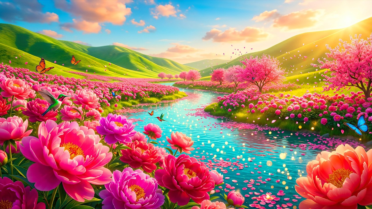 🍃(No Ads) Tranquil Piano and Birdsong - Unlock the Power of Relaxation and Focus 🎶🌸🕊️