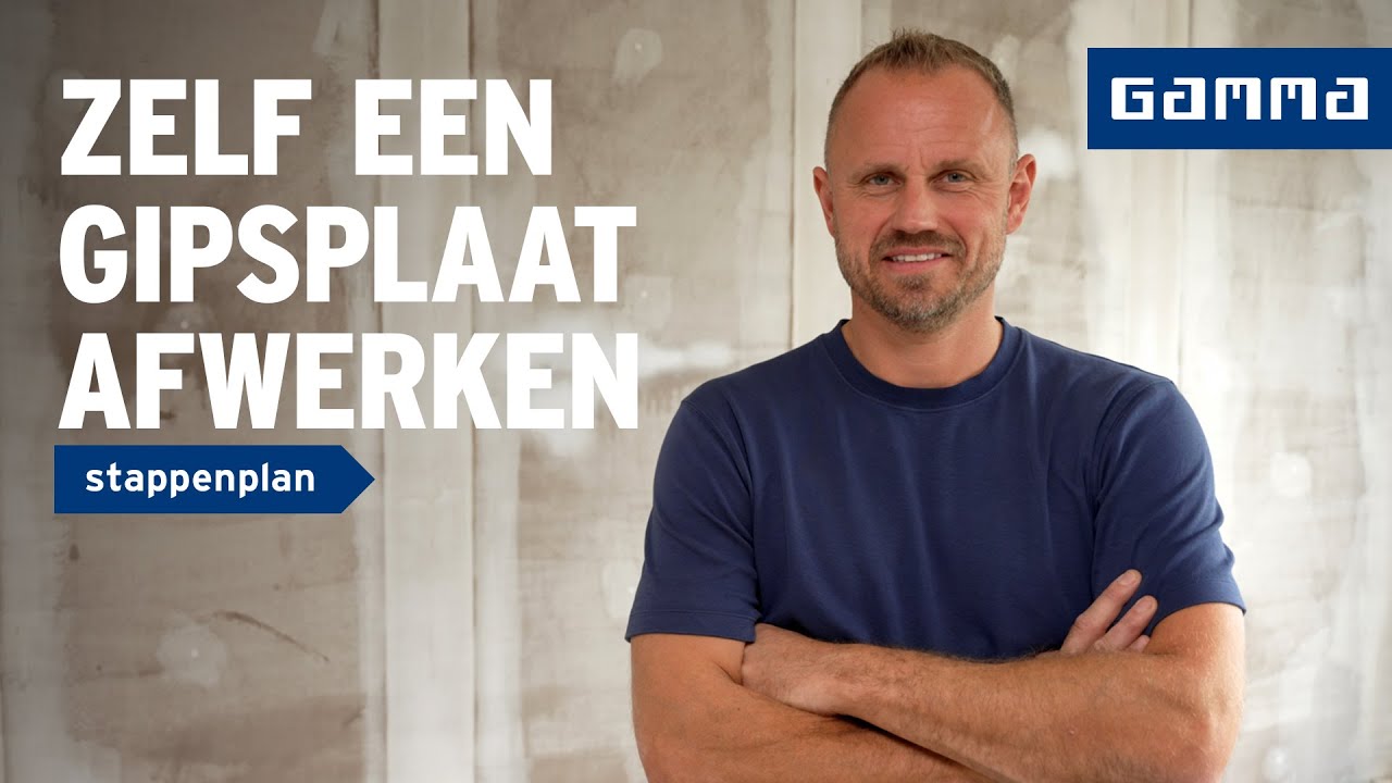 Gipsplaat afwerken: stap voor stap uitgelegd | GAMMA