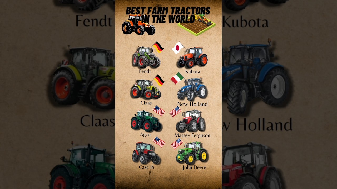 Best Farm Tractor In The World | #shorts