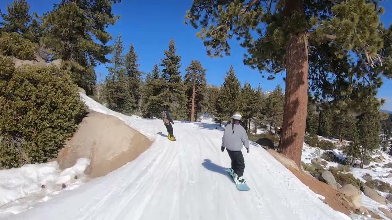 snow valley bubble gum to pipeline/lake run