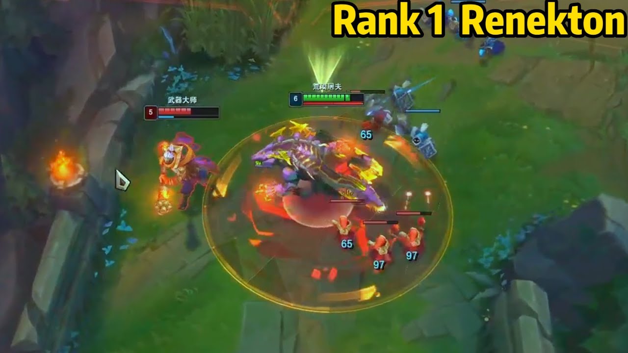 Rank 1 Renekton: This Guy is a MONSTER on Toplane!