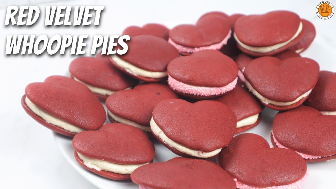 RED VELVET WHOOPIE PIES | Mortar and Pastry