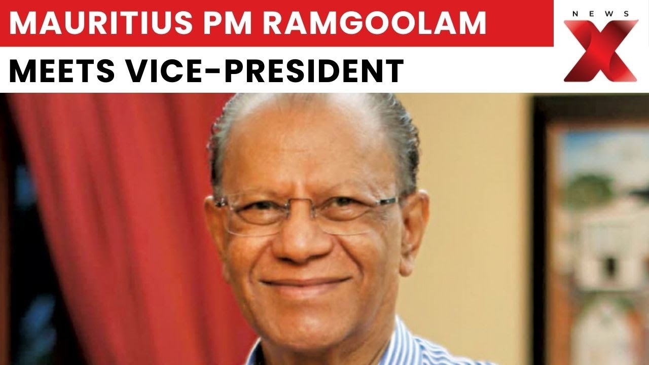 Mauritius PM Navinchandra Ramgoolam Meets India&rsquo;s VP C.P. Radhakrishnan to Boost Bilateral Ties