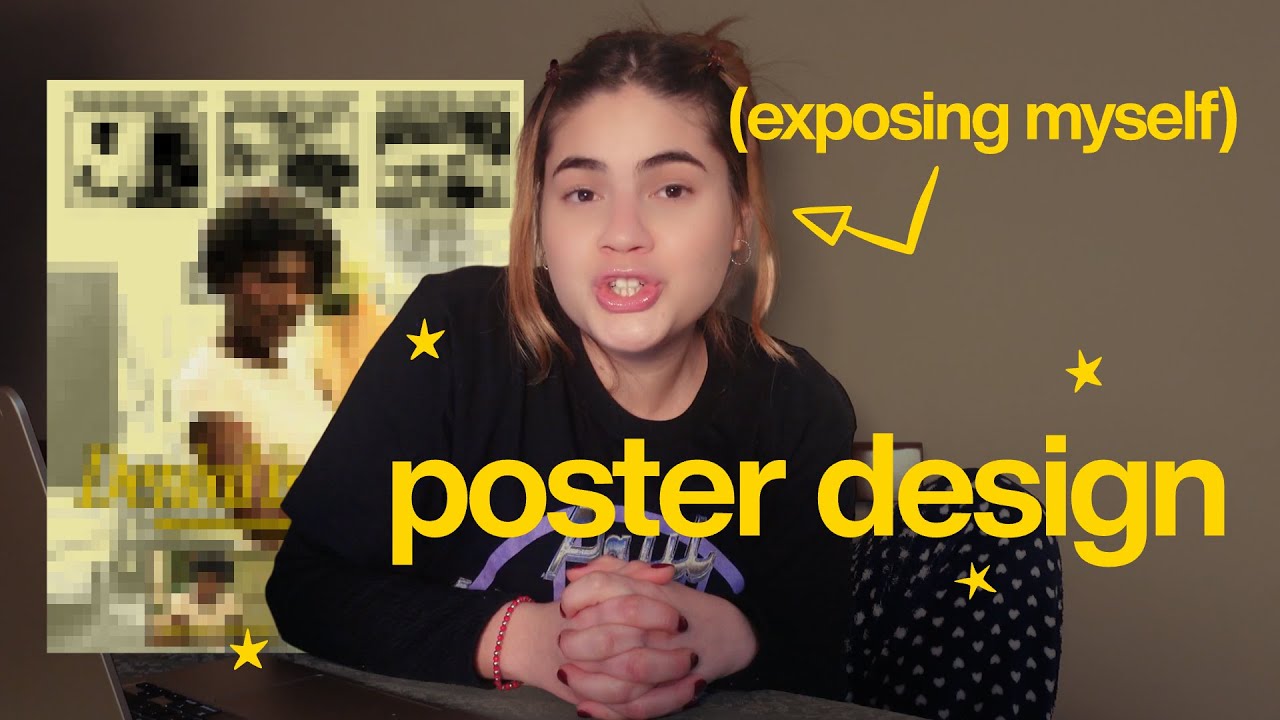 EXPOSING my poster design process | doechii poster