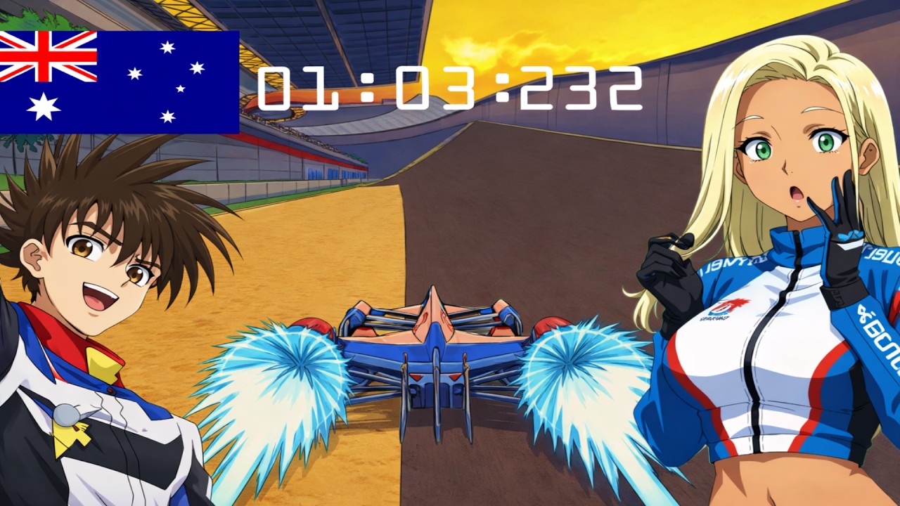 CYBER FORMULA RTI 4 PS2 SYDNEY IMPOSSIBLE LAP TIME ( 01:03:232 )