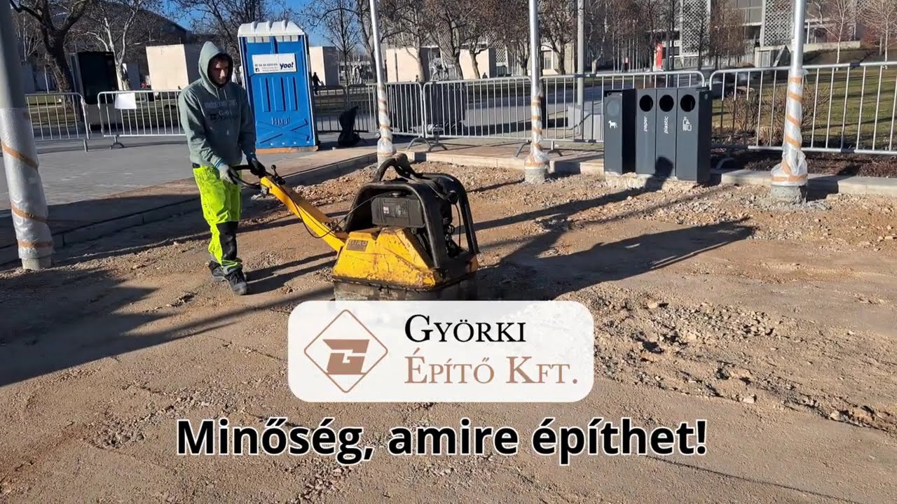 Gépi tömörítés - Györki Építő Kft.