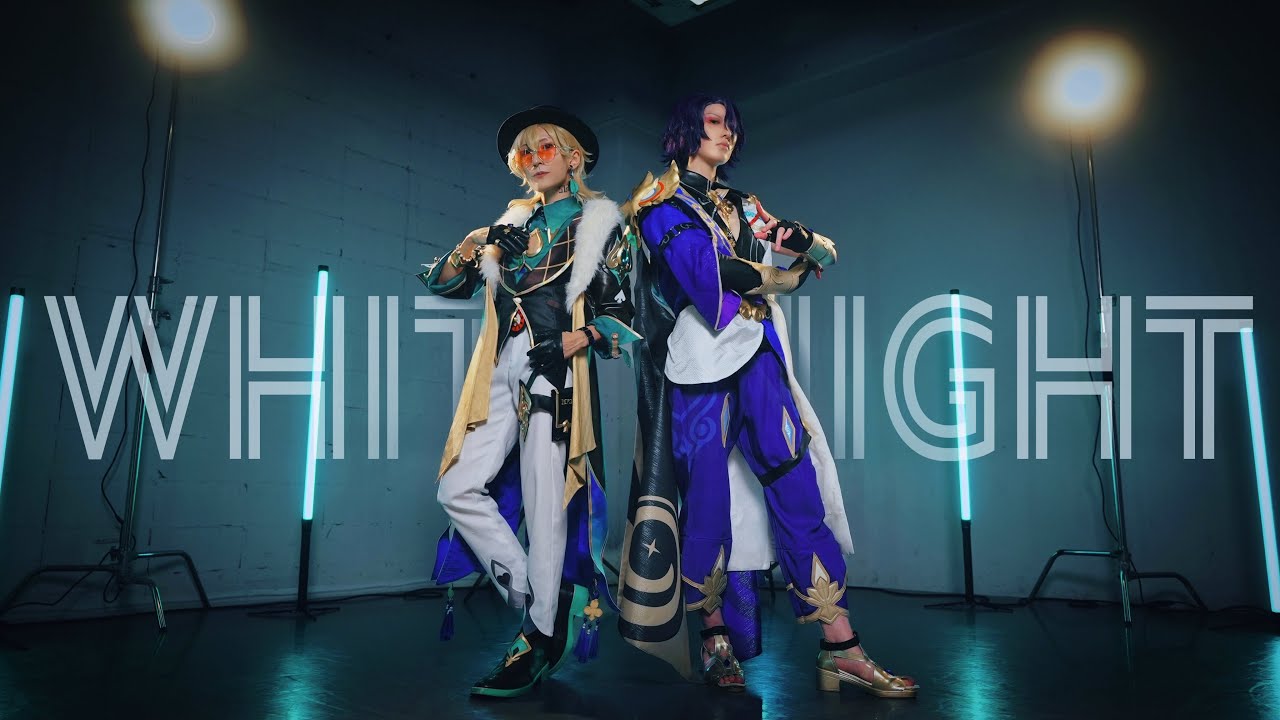【崩壊スターレイル】アベンチュリンとレイシオでWHITE NIGHT 踊ってみた【コスプレ】