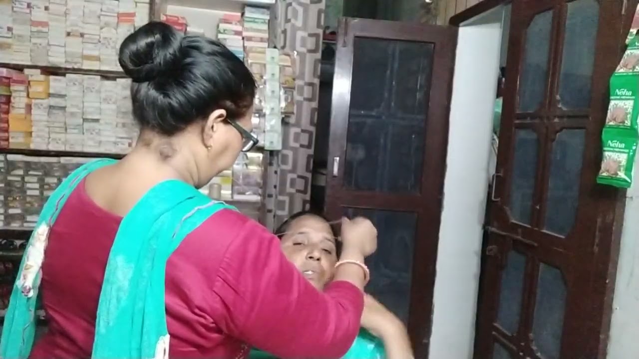 @ gher bethe threading sikho #youtube video #