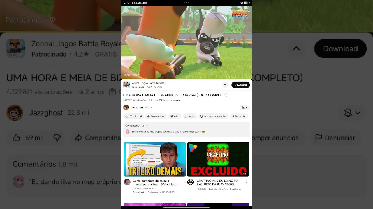 Jogando CHUCHEL parte 5 (final)
