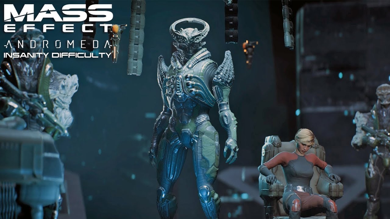 Mass Effect Andromeda - Final Boss Fight - Insanity Difficulty