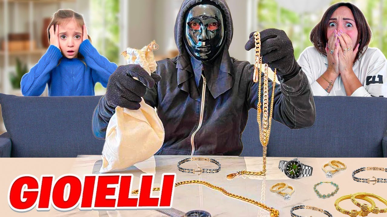 LADRO ENTRA DI NASCOSTO NELLA NOSTRA NUOVA CASA E RUBA TUTTI GIOIELLI DI MAMMAGIULIA E FIGLIACHIARA!