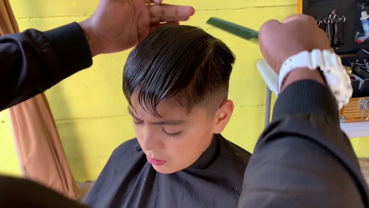 CORTE A TIJERA HOMBRE -   🔵CORTE CLÁSICO 2020 (explicado) CURSO DE BARBERÍA