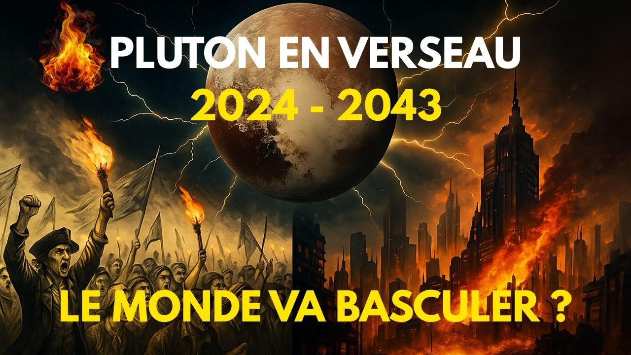 🔥⚡ Pluton en Verseau (2024–2043) — Révolution, chaos, éveil