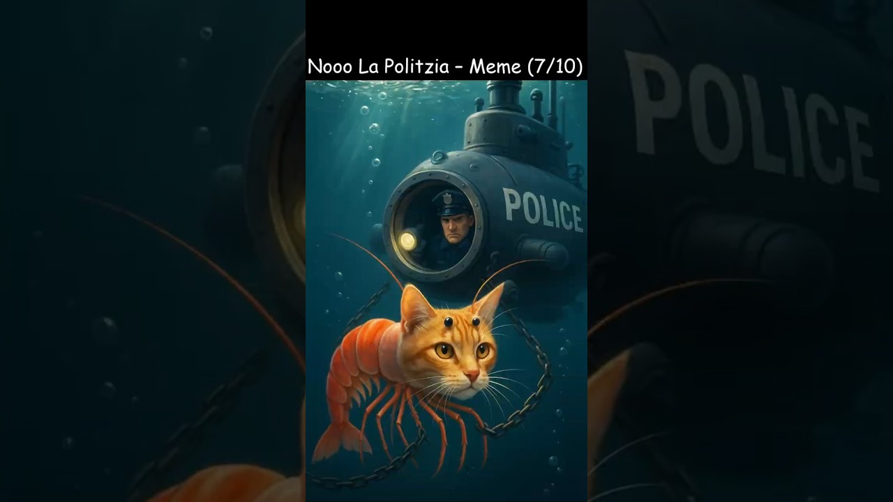 🚨👮&zwj;♂️ Nooo La Polizia  &ndash; Original Audio | #brainrot #memes #tiktok